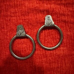 Twisted Silver Earrings